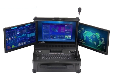 三屏便携应急指挥箱 